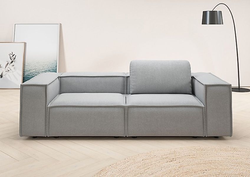 PLACES OF STYLE 2-Sitzer »Watertown, modernes Sofa 246 cm breit, auch in Fe günstig online kaufen