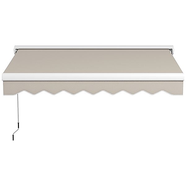 Outsunny Toldo Eléctrico o Manual 250x200 cm Toldo Portátil Toldo para Balc günstig online kaufen