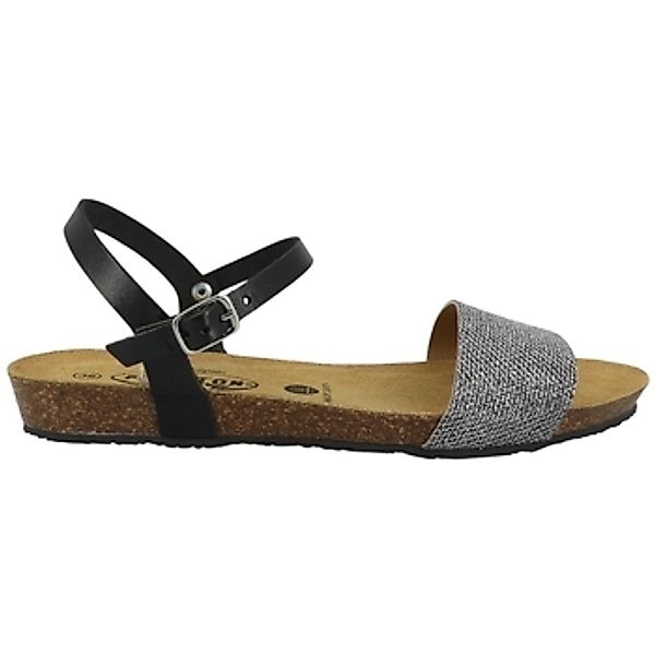 Plakton  Sandalen FRAN FEST GLITTER ZIP VAQUETA GRIS Argent günstig online kaufen