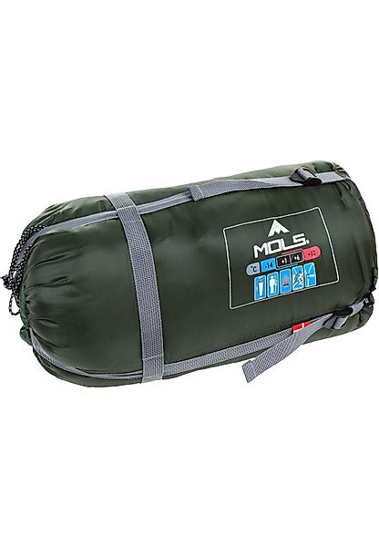 MOLS Trekkingschlafsack Dogon, mit hochwertigem YKK-Reißverschluss günstig online kaufen
