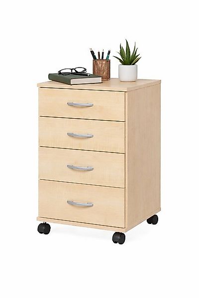 bv-vertrieb Rollcontainer Rollcontainer Ahorn Schubcontainer Container Büro günstig online kaufen