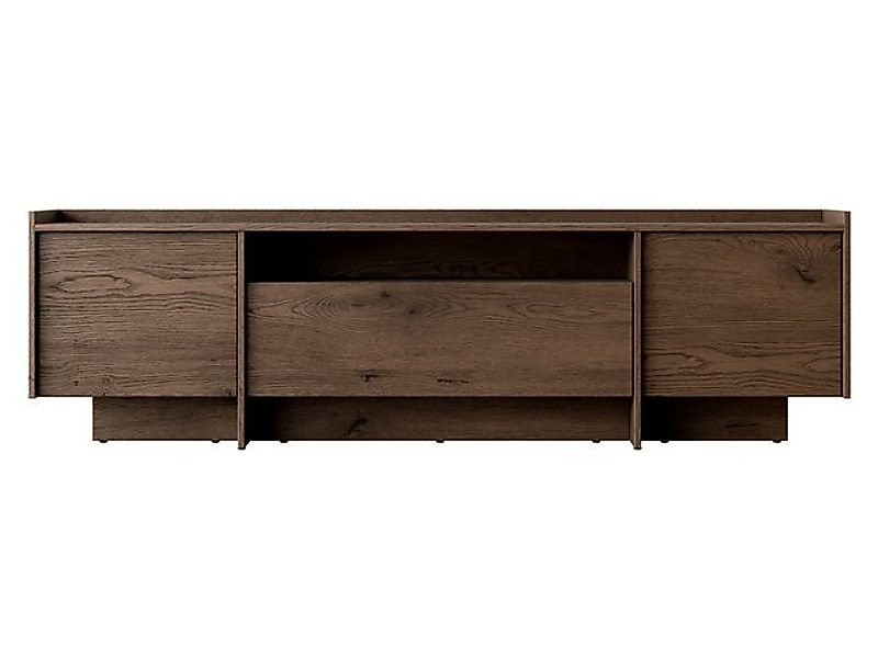 MIRJAN24 TV-Schrank Japandi (mit zwei Drehtüren und Klappe) Gasdruckfeder günstig online kaufen