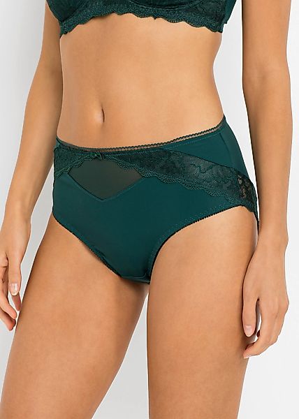 bonprix Maxislip weiches Material mit Polyamid und Elasthan, bequeme Passfo günstig online kaufen