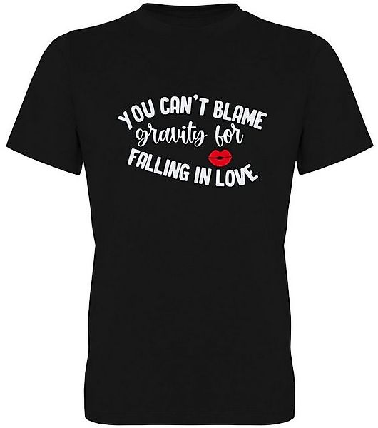 G-graphics T-Shirt You can´t blame gravity for falling in love Herren T-Shi günstig online kaufen