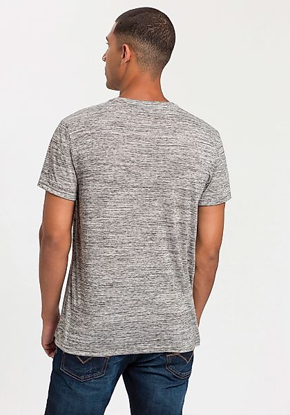 Bruno Banani T-Shirt, Kurzarm, Slim Fit, unifarben, Rundhalsausschnitt günstig online kaufen