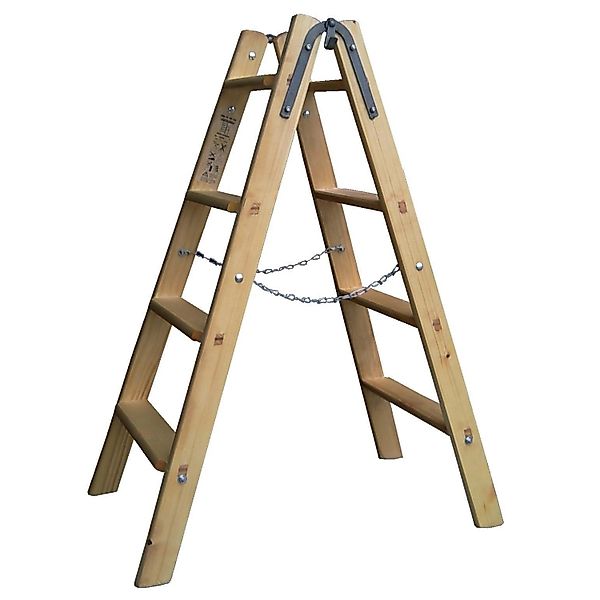 PROREGAL Stufenstehleiter Ohne Ablage Made in Germany 2 x 6 Stufen 1,7 m Lä günstig online kaufen