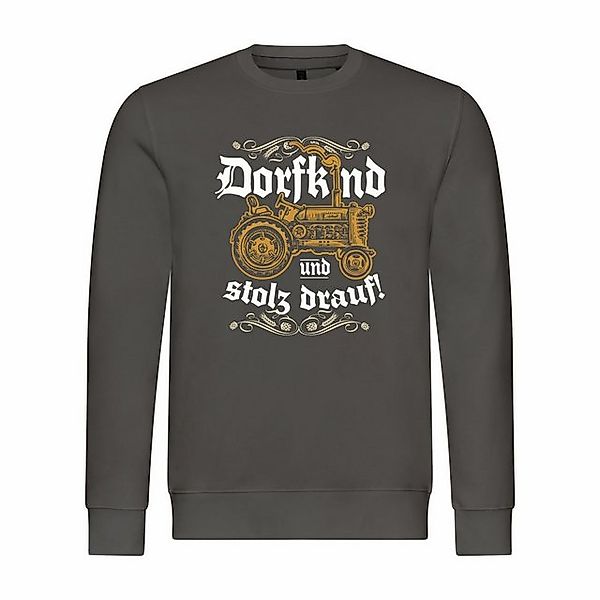 deinshirt Kapuzenpullover Herren Pullover Dorfkind und stolz drauf Mit Prin günstig online kaufen