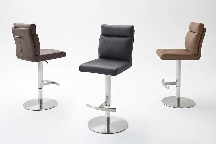 MCA furniture Bistrostuhl "RABEA", Polyester, Bodenplatte rund, 360 drehbar günstig online kaufen
