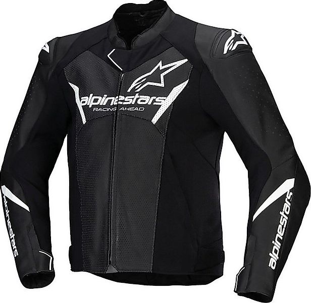 Alpinestars Motorradjacke Faster V3 Airflow perforierte Motorrad Leder-/Tex günstig online kaufen