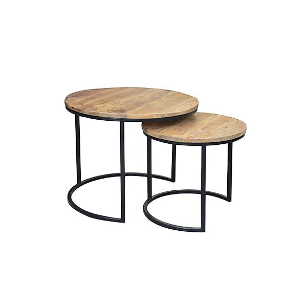 riess-ambiente Beistelltisch ELEMENTS Ø60cm natur / günstig online kaufen