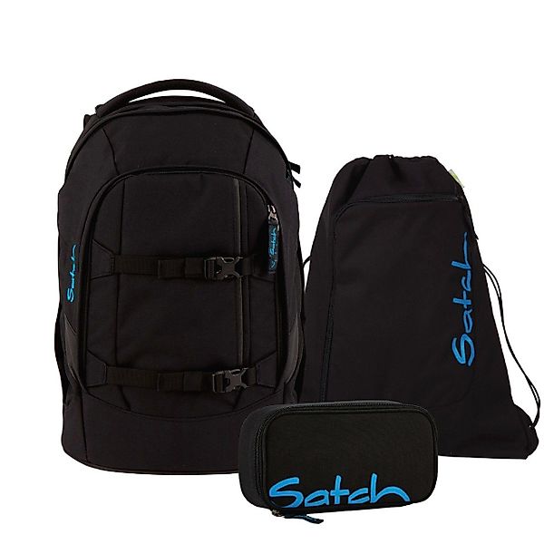 Satch Schulranzen Schulrucksack-Set Pack Black Bounce günstig online kaufen