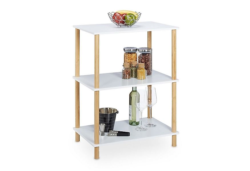 relaxdays Standregal mit 3 Ebene günstig online kaufen