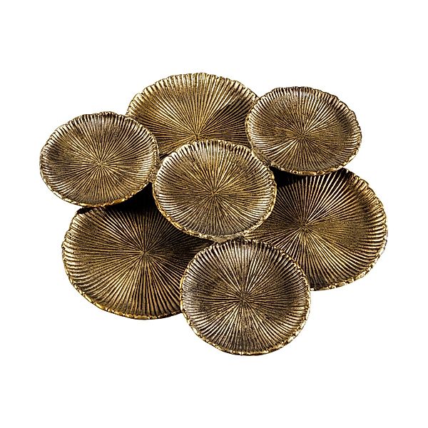 riess-ambiente Dekoschale ABSTRACT LEAF 45cm gold günstig online kaufen