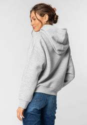SUBLEVEL Kapuzenpullover Hoodie Mini-Print Sweater, Kapuzensweatshirt günstig online kaufen