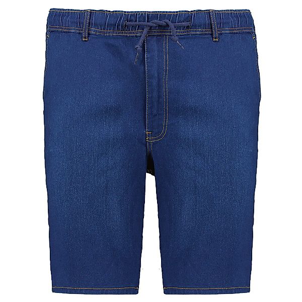 ADAMO Schlupfjeans-Shorts mit Stretch, gerade Farbe dunkelblau Größe: 7XL günstig online kaufen