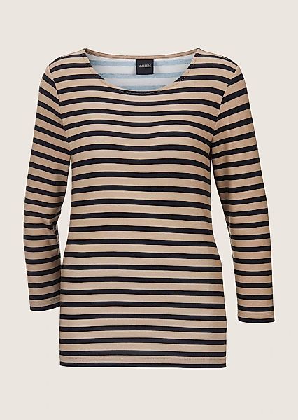 MADELEINE 3/4-Arm-Shirt "Shirt Ringelshirt mit U-Boot-Ausschnitt, Halbarm" günstig online kaufen