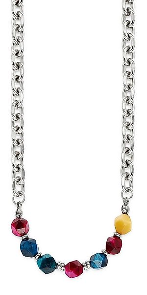 Aniston JEWELRY & WATCHES Edelstahlkette mit bunten Steinen, mit Naturstein günstig online kaufen