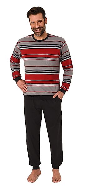 Normann Pyjama Normann Herren Schlafanzug lang günstig online kaufen
