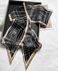 Coonoor Seidenschal Satin Seidenschal Bandanas Haarschal günstig online kaufen