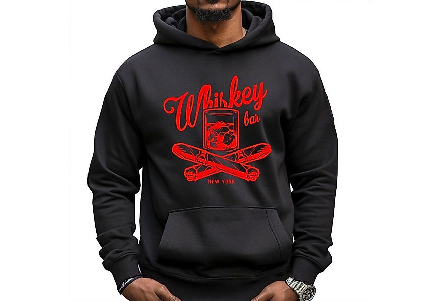 Banco Kapuzenpullover Herren Pullover Hoodie Whiskey Aufdruck Kapuzenpullov günstig online kaufen