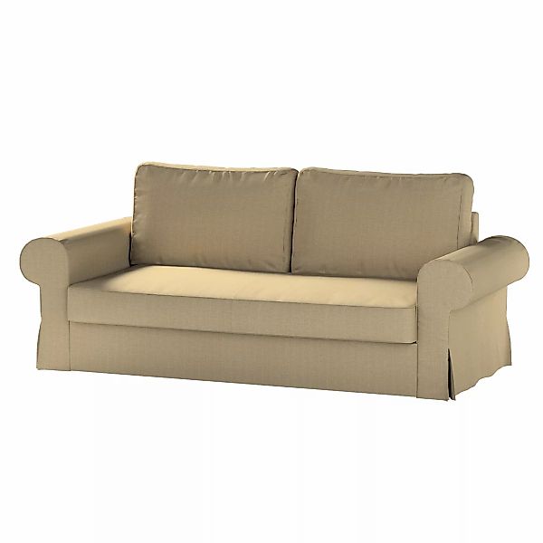 Bezug für Backabro 3-Sitzer Sofa ausklappbar, dunkelbeige, Bezug für Backab günstig online kaufen