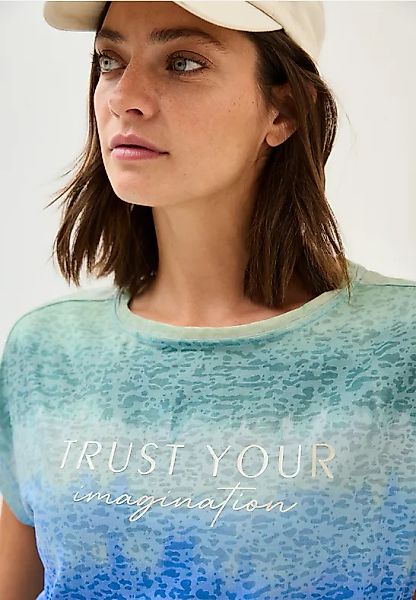 Shirt in Ausbrenner-Optik günstig online kaufen
