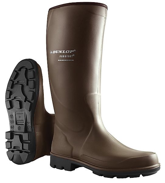 Dunlop_Workwear Dunlop Terroir Pro braun Gummistiefel günstig online kaufen