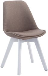 CLP Esszimmerstuhl Borneo, Stoff-Bezug, Lehnstuhl mit günstig online kaufen