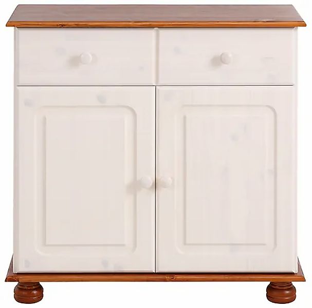 Home affaire Sideboard »Mette« Kommode mit gefrästen, kugelförmigen Füßen, günstig online kaufen