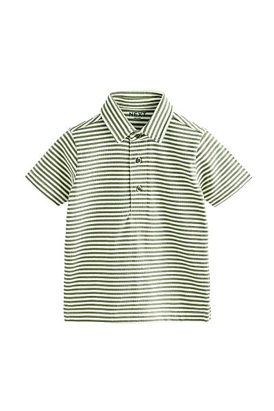 Next Poloshirt Kurzärmliges, gestreiftes Poloshirt (1-tlg) günstig online kaufen