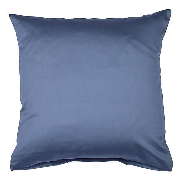 Janine Janine Mako-Satin-Bettwäsche Colors 31001 jeansblau Größe:  40x40 cm günstig online kaufen