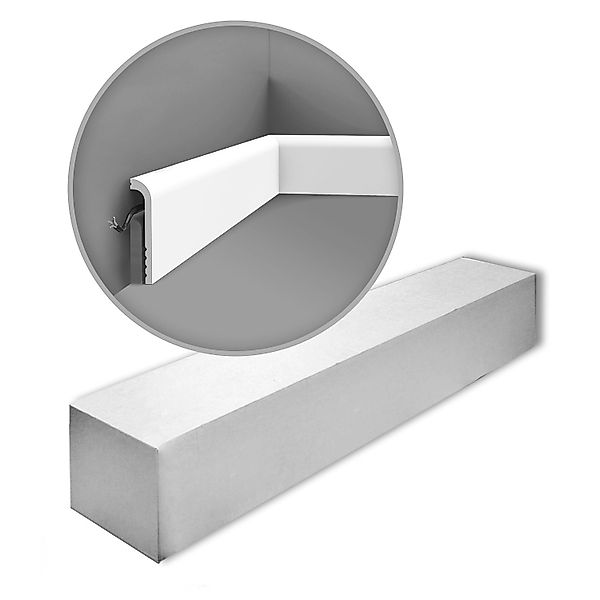 ORAC DECOR SX185-Box AXXENT Sockelleisten 1 Karton Set mit 22 Stuckleisten günstig online kaufen