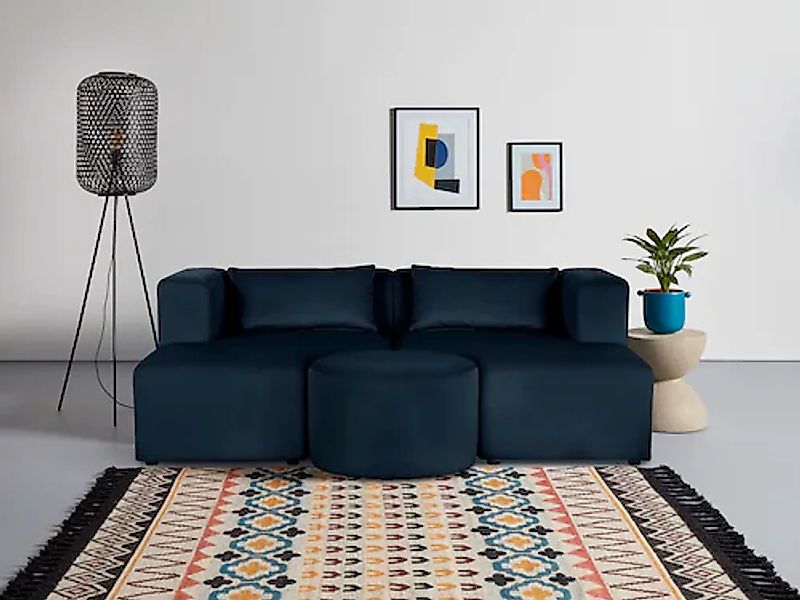 Leonique Sofa Alexane, zusammengesetzt aus Modulen, in vielen Bezugsqualitä günstig online kaufen