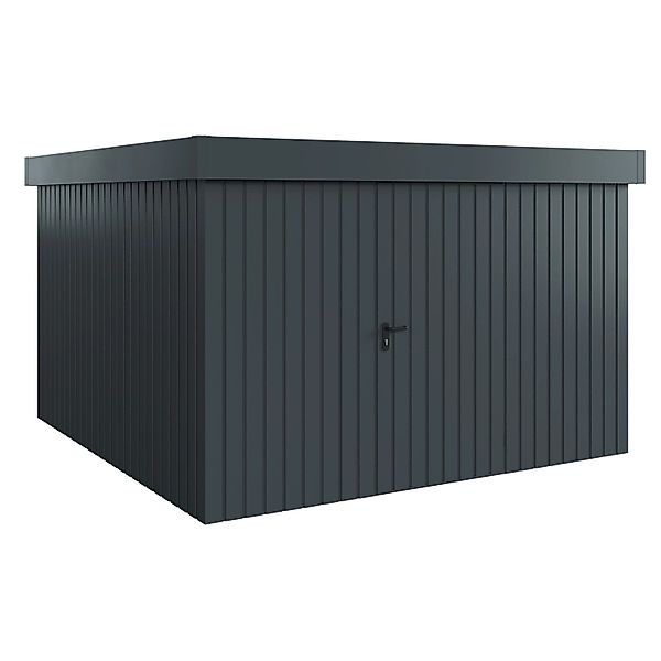 Hörmann EcoStar Gerätehaus Euroline Flachdach 1-flg 333 x 325 cm Anthrazitg günstig online kaufen