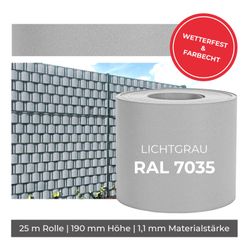 Arvotec Sichtschutzstreifen Sichtschutzstreifen 25 m (Rolle) günstig online kaufen