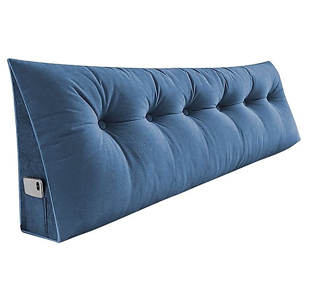 JEOBEST Rückenkissen Dreieckiges Lesekissen, Keilkissen mit Seitenfach, 1-t günstig online kaufen