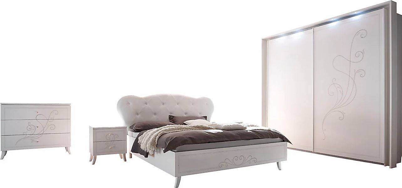 Home affaire Schlafzimmer-Set "Tivoli" Set, 4 Stk. tlg. günstig online kaufen