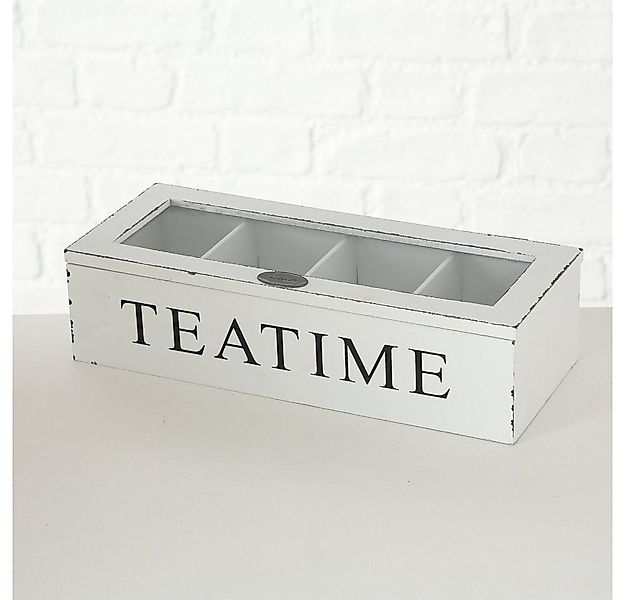 BOLTZE GRUPPE GmbH Dekokiste Teebox Teeaufbewahrung f. Teebeutel Tee-Holzbo günstig online kaufen