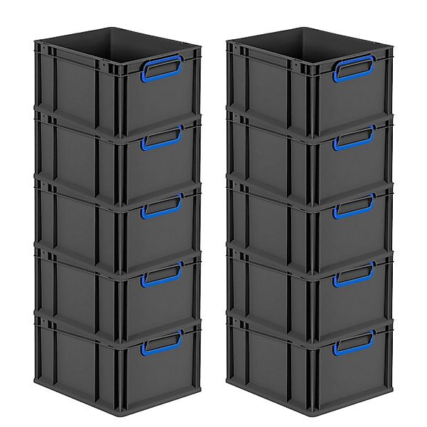 PROREGAL SparSet 10x Eurobox Nextgen Color HxBxT 22x30x40cm 20 Liter Griffe günstig online kaufen
