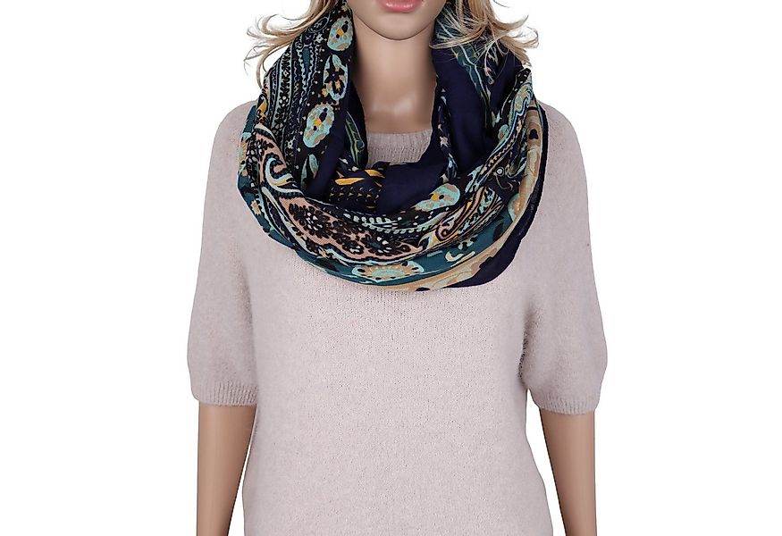 MIRROSI Loop Damen Schal Weich aus 100% Viskose Groß, (ca. 180x90cm Zweimal günstig online kaufen