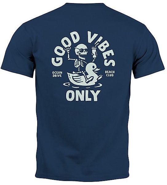 Neverless Print-Shirt Herren T-Shirt Backprint Good günstig online kaufen