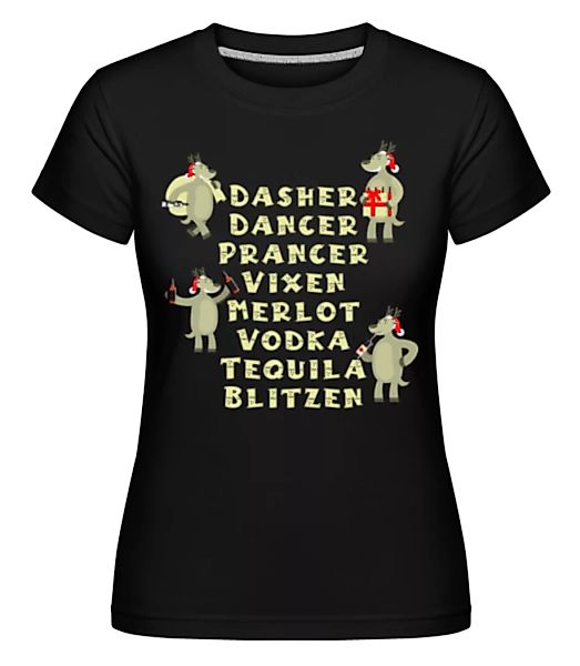 Reindeers · Shirtinator Frauen T-Shirt günstig online kaufen