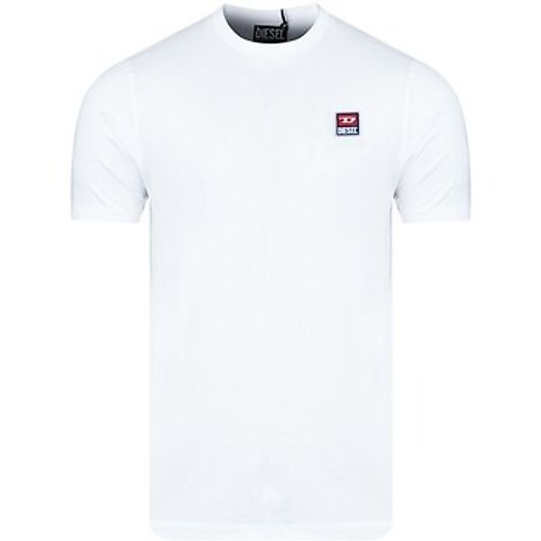 Diesel Rundhalsshirt Regular Fit mit Logo-Patch - T-JUST 16 günstig online kaufen