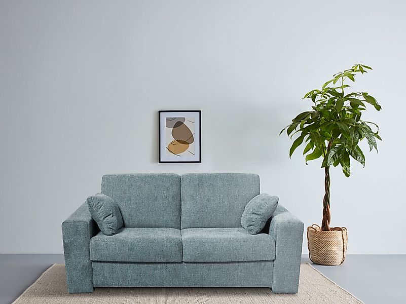 Home affaire 2-Sitzer »Roma Matratzenhöhe 14 cm« Dauerschlaffunktion, mit U günstig online kaufen