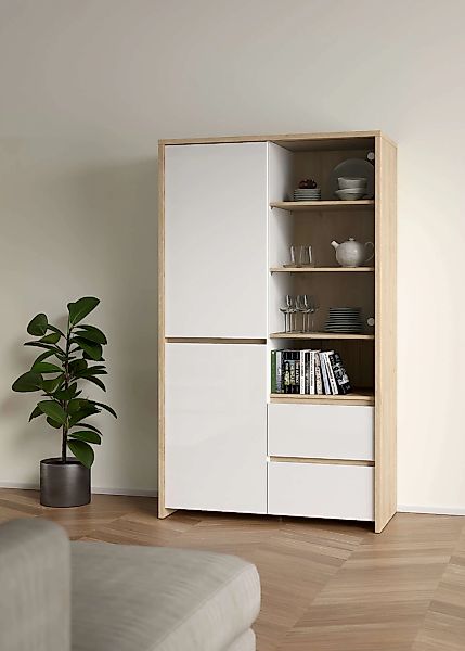 INOSIGN Vitrine "Next Standvitrine, Vitrinenschrank, mit Glastür, Stauraum" günstig online kaufen