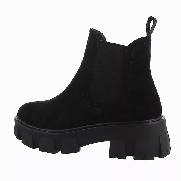 Ital-Design Damen Chelsea Freizeit Plateaustiefelette (76772022) günstig online kaufen