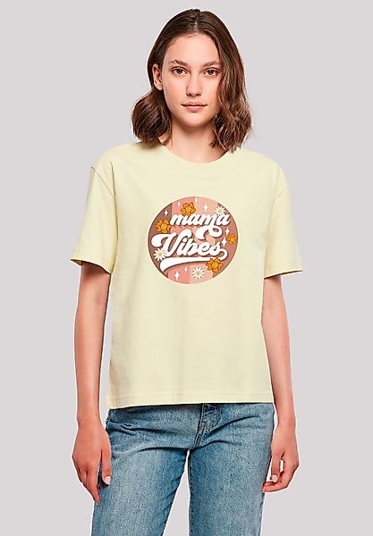 F4NT4STIC T-Shirt "Mama Vibes Vintage Inspired Motherhood", Premium Qualitä günstig online kaufen