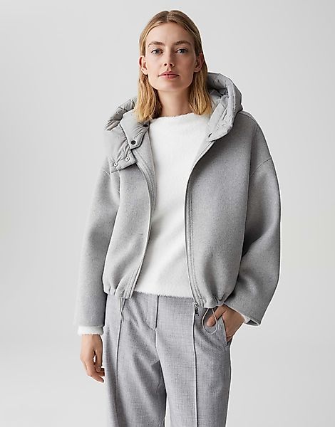 OPUS Wolljacke HIKONA Doublefaced mit abnehmbarer günstig online kaufen