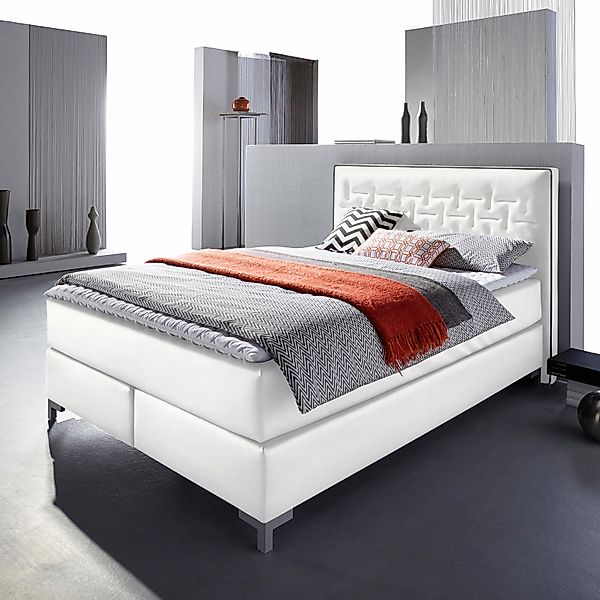INOSIGN Boxspringbett Coos, mit besonderer Steppung günstig online kaufen