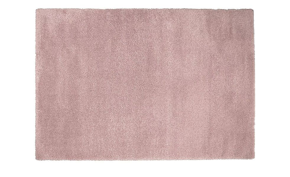 Hochfloorteppich  Soft Shaggy - rosa/pink - Synthethische Fasern - 160 cm - günstig online kaufen